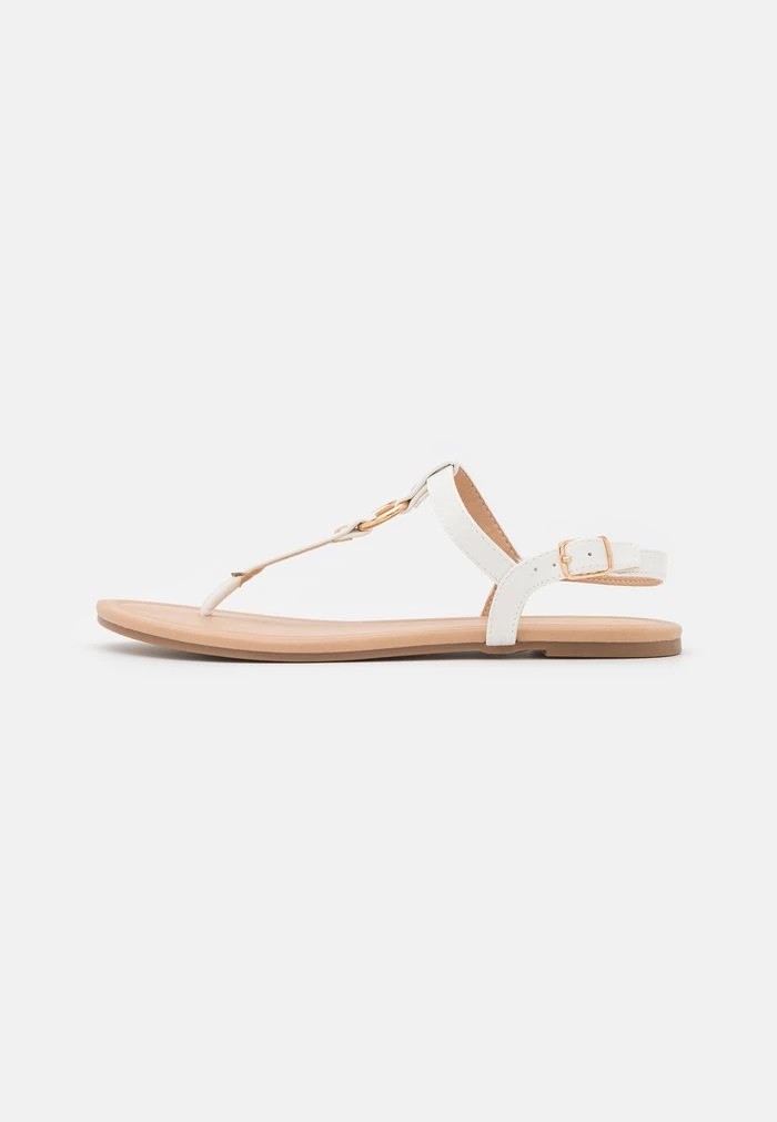 Sandale ANNA FIELD Anna Field T-bar Sandals Blanche Femme | OBA-3447857